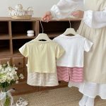 【73-110】セットアップ ショール付きTシャツ&パンツ - 画像 (9)