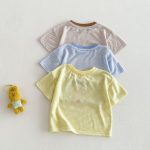 【73-120】Tシャツ 可愛い ボーダー トレンド おしゃれ トップス - 画像 (14)
