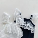 【66-100】水着 レース プリンセス スイムウェア - 画像 (16)