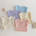 【73-120】セットアップ パステルカラー リブ 女の子 - 画像 (11)