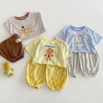 【73-120】Tシャツ 可愛い ボーダー トレンド おしゃれ トップス - 画像 (8)