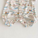 【66-90】ロンパース 車柄 カートゥーン 可愛い ベビー服 - 画像 (14)