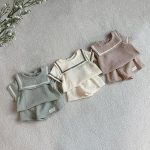 【73-100】セットアップ ベビー セーラー風 ナチュラル