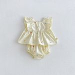 【66-100】セットアップ チェリー柄 トップス&ブルマ - 画像 (6)
