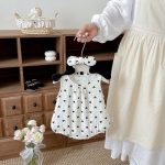 【66-90】ロンパース 可愛い ハート ベビー服 - 画像 (7)