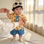【73-100】セットアップ ネクタイ付き 可愛い - 画像 (3)