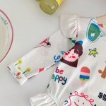 【73-130】水着 描き風 カートゥーン スイムウェア - 画像 (8)