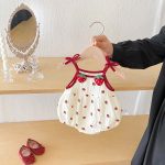 【66-90】ロンパース イチゴ キャミ おしゃれ ベビー服 - 画像 (9)