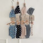 【66-100】水着 カラフル 帽子付き 全4色 可愛い - 画像 (3)