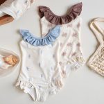 【80-130】水着 丸襟 可愛い 女の子 スイムウェア - 画像 (3)