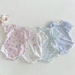 【66-90】ロンパース 可愛い 総柄 おしゃれ ベビー服 - 画像 (10)