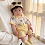 【66-100】ロンパース キュート クマ 可愛い ベビー服 - 画像 (8)