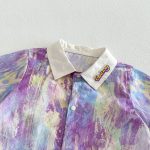 【66-90】オールインワン 総柄アート 可愛い ベビー服 - 画像 (12)