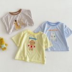 【73-120】Tシャツ 可愛い ボーダー トレンド おしゃれ トップス - 画像 (10)