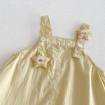 【66-90】セットアップ イエロースター サロペット&シャツ - 画像 (8)
