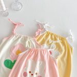 【66-90】サロペット フラワー柄 可愛い 赤ちゃん服 - 画像 (12)