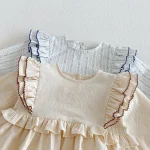 【66-90】セットアップ ベビー女の子 おしゃれ フリル - 画像 (6)