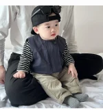 【66-100】ベスト or ボーダーシャツ ベビー 男の子 カジュアル - 画像 (14)