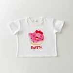 【90-150】半袖Tシャツ 韓国風 フードプリント 可愛い - 画像 (11)