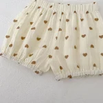 【73-110】ロンパース or ワンピース ベビー 女の子 ハート柄 - 画像 (27)