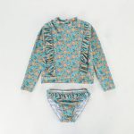 【90-140】水着 花柄 フリル ファッション スイムウェア - 画像 (15)