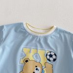 【73-120】セットアップ サッカーロゴ カジュアル 子供服 - 画像 (12)