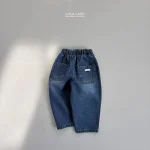 【73-120】ベビー 無地 シンプル デニムパンツ - 画像 (4)