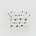 【80-130】半袖Tシャツ パン泥棒 プリント 肌触り良い - 画像 (10)