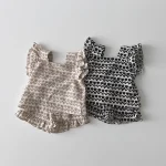 【73-100】セットアップ ベビー 女の子 チューリップ柄 - 画像 (3)