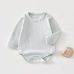 【66-90】ロンパース ナチュラル 柔らか ベビー服 - 画像 (6)
