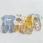 【73-110】Tシャツ カートゥーン 可愛い 女の子 トップス - 画像 (9)
