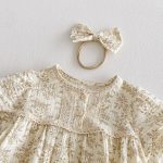 【66-90】ロンパース 総柄 半袖 可愛い ベビー服 - 画像 (7)