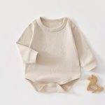 【66-90】ロンパース ナチュラル 柔らか ベビー服 - 画像 (4)