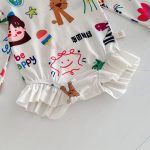 【73-130】水着 描き風 カートゥーン スイムウェア - 画像 (7)