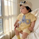 【66-100】ロンパース キイロ アイス クリーム 可愛い ベビー服 - 画像 (7)