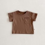 【73-100】サロペット ナチュラル 柔らかい シンプル ベビー服 - 画像 (7)