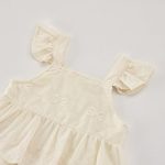 【73-100】トップス＆ブルマ フラワー 刺繡 シンプル おしゃれ - 画像 (7)