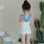 【80-130】水着 丸襟 可愛い 女の子 スイムウェア - 画像 (12)