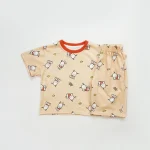 【90-130】セットアップ キッズ 半袖 動物柄 ルームウェア - 画像 (22)