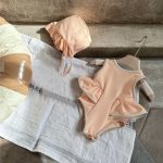 【66-90】水着 帽子付き フリル シンプル - 画像 (8)