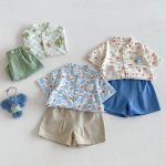 【73-110】Ｔシャツ チェック 総柄 男の子 - 画像 (10)