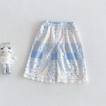 【73-120】パンツ 蝶結び柄 履きやすい ボトムス - 画像 (5)