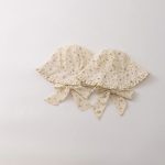 【GOODS】帽子 リボン付き 小花 ボンネット　 - 画像 (8)