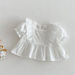 【73-120】ブラウス プリンセス シンプル 可愛い 女の子 - 画像 (5)