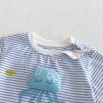 【73-110】Tシャツ 可愛い ボーダー トップス - 画像 (17)