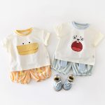【73-110】Tシャツ アヒル 可愛い 着心地良い トップス - 画像 (2)