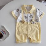 【66-100】ロンパース キュート クマ 可愛い ベビー服 - 画像 (7)