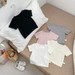 【90-160】Tシャツ 柔らか 半袖 トップス - 画像 (11)