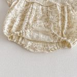 【66-90】ロンパース 総柄 半袖 可愛い ベビー服 - 画像 (9)