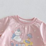 【80-150】Tシャツ 可愛い ドット 女の子 トップス - 画像 (20)